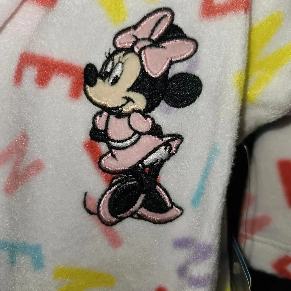 MINNIE MOUSE FOOTED PJS NEW W/TAGS - Picture 6 of 10